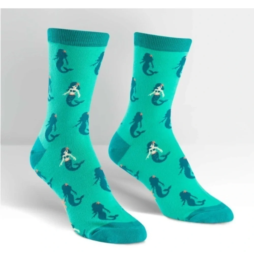 Sock It To Me NWT Kids 2 Pair Bundle Age 3-6 Size 8-13 whimsy rainbow mermaid